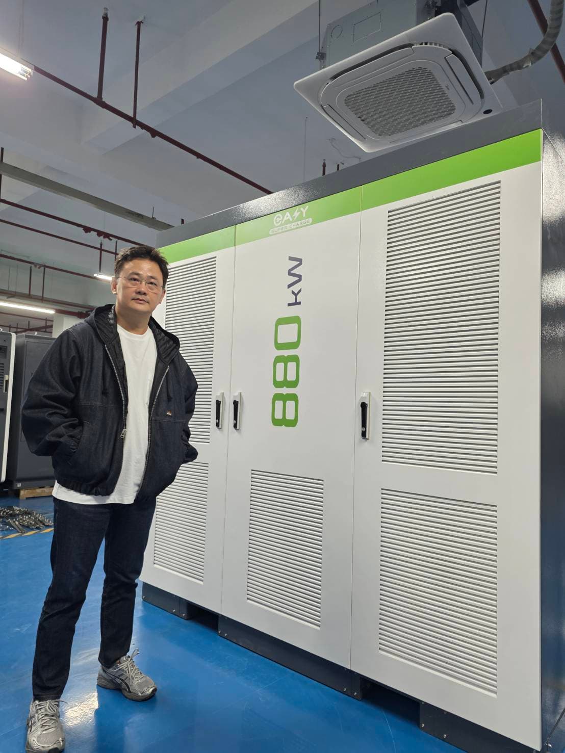 EvEra Flagship 880kW DC fast charging hub equipment in Phuket